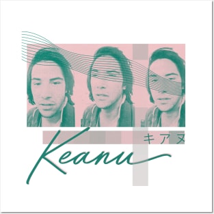 キアヌ KEANU REEVES Aesthetic Fan Design Posters and Art